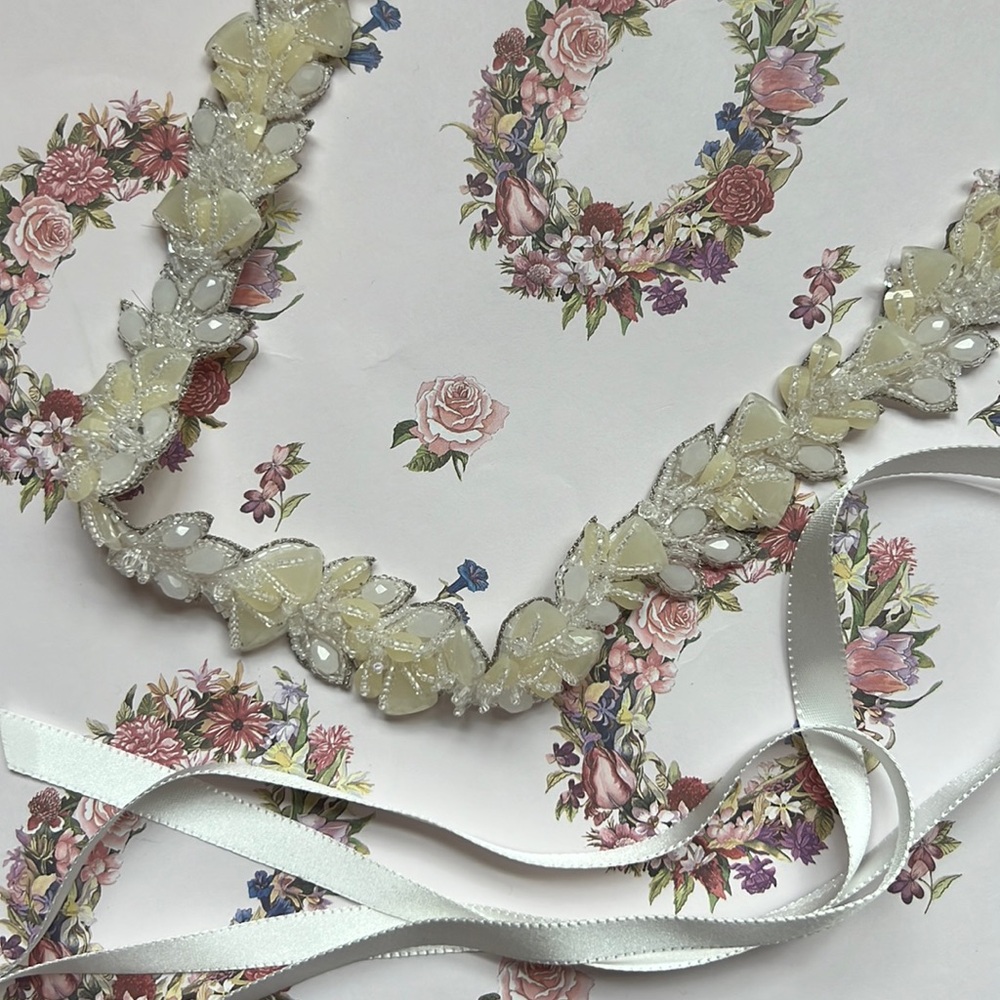 BHLDN jeweled bridal belt